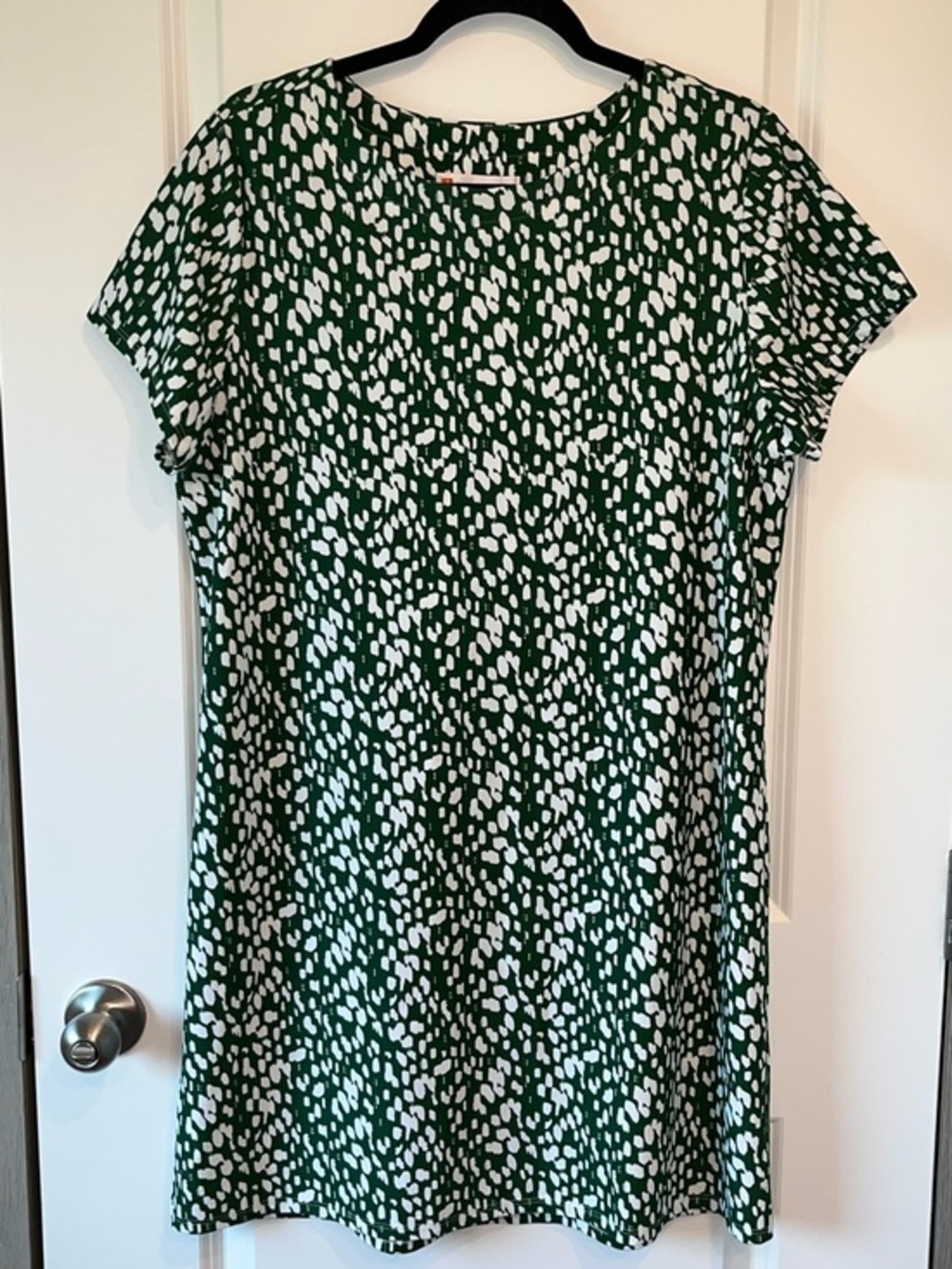 Jude Connally Ella Shift Stretchy Dress Bold Classic Print Style 101121S XL